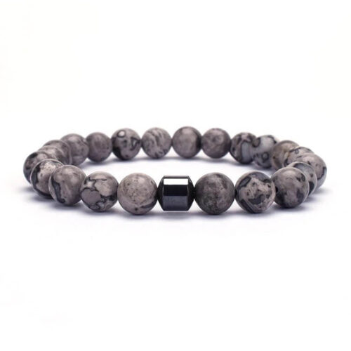 Gratitude Bracelet Light Gray