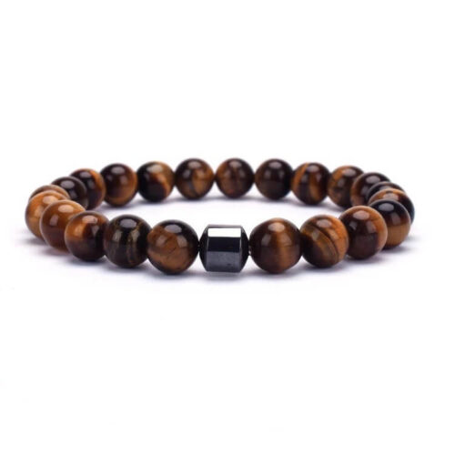 Gratitude Bracelet Brown and Black