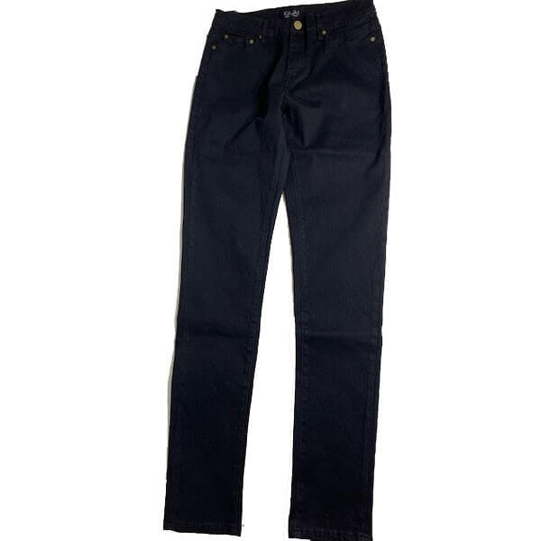 regular slim fit black jeans