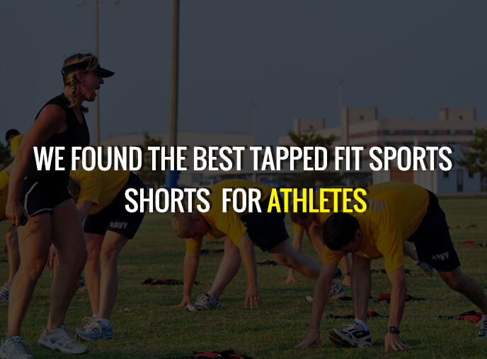 Tapped fit sports shorts