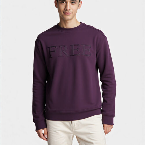 KAJAII FREE EMBOSSED SWEATSHIRT