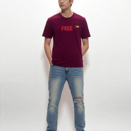 KAJAII FREE EMBROIDERED T-SHIRT